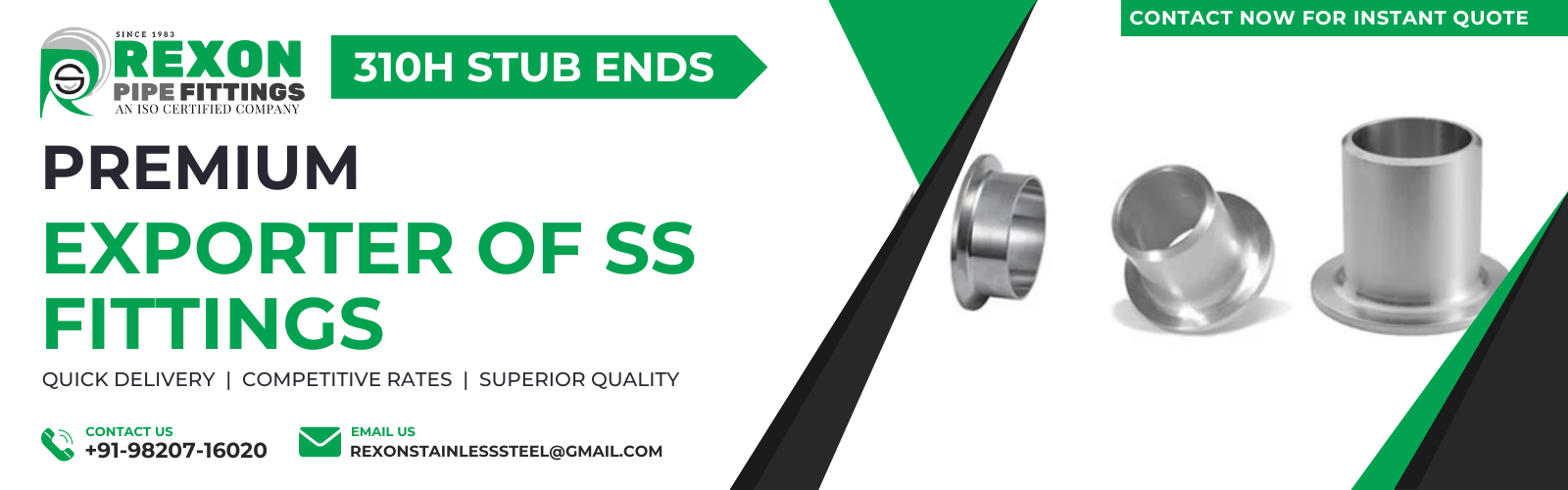 AISI 310H Stainless Steel ButtWelded Outlets Pipe Fitting
